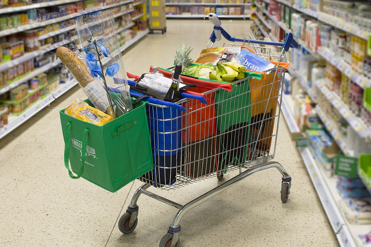 trolley bolsas for grocery shopping